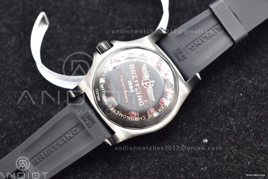 Superocean On Automatic A Rubber Black Black 1171 Edition TF Dial 44 Bezel SunProtective Black Best 1:1 Strap 1003